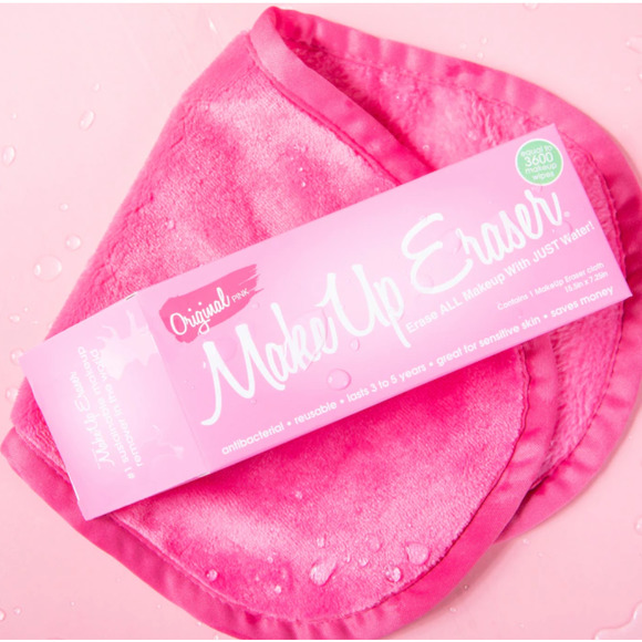 NEW Makeup Eraser: The Original Make-Up Eraser® Makeup Remover Cloth, Pink - Picture 2 of 8